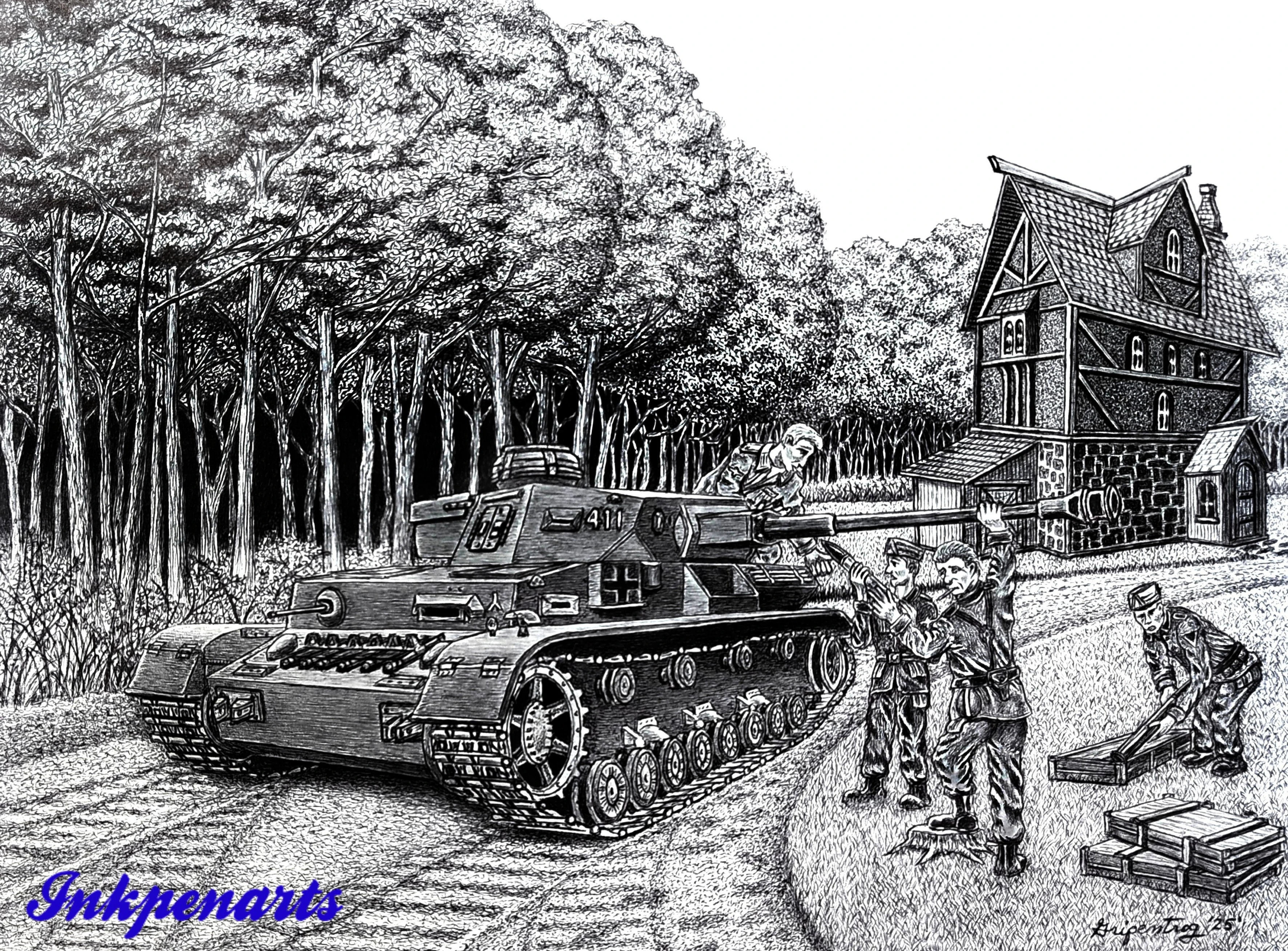 Pen and Ink rendering