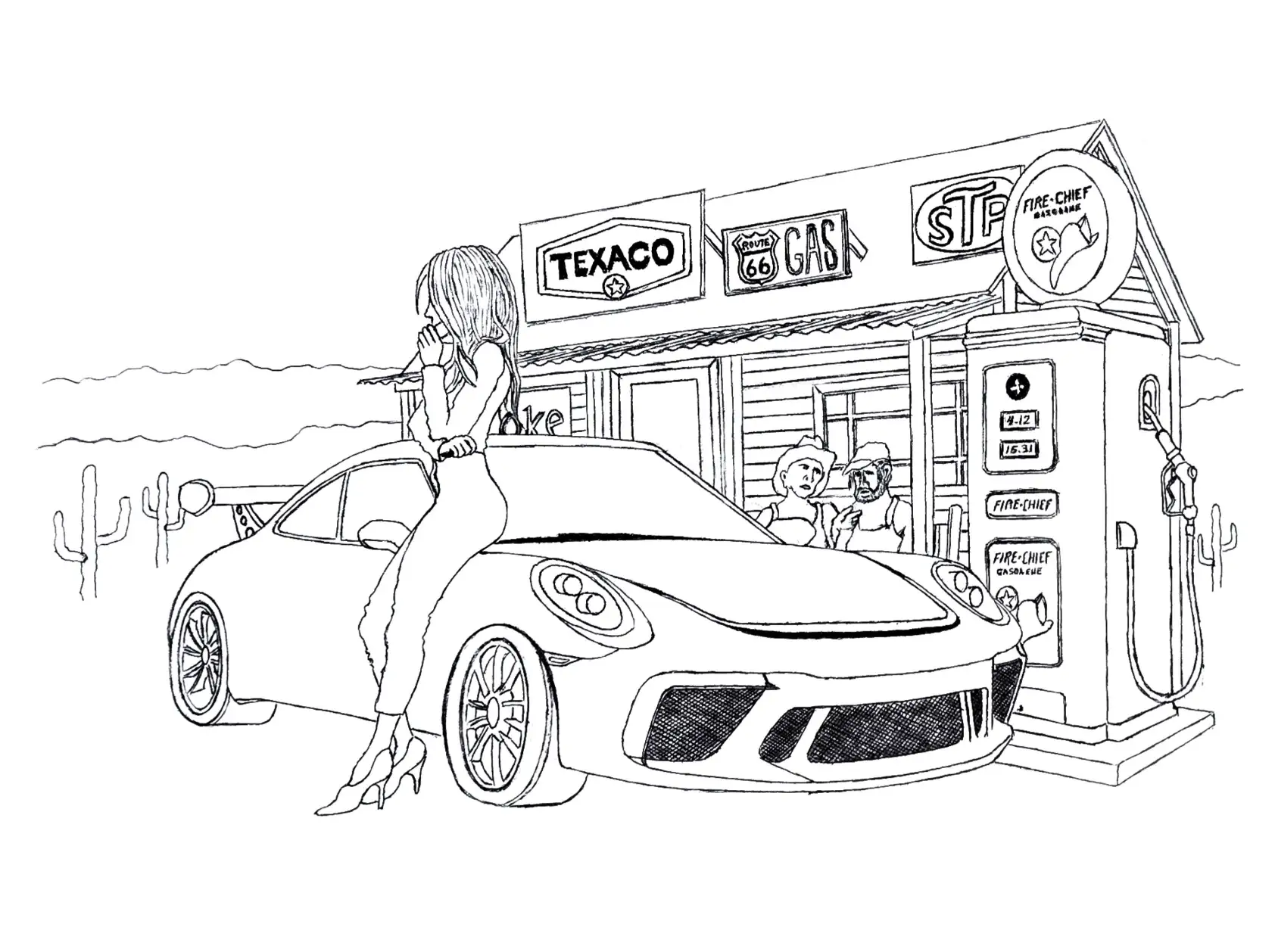 Pen and Ink rendering