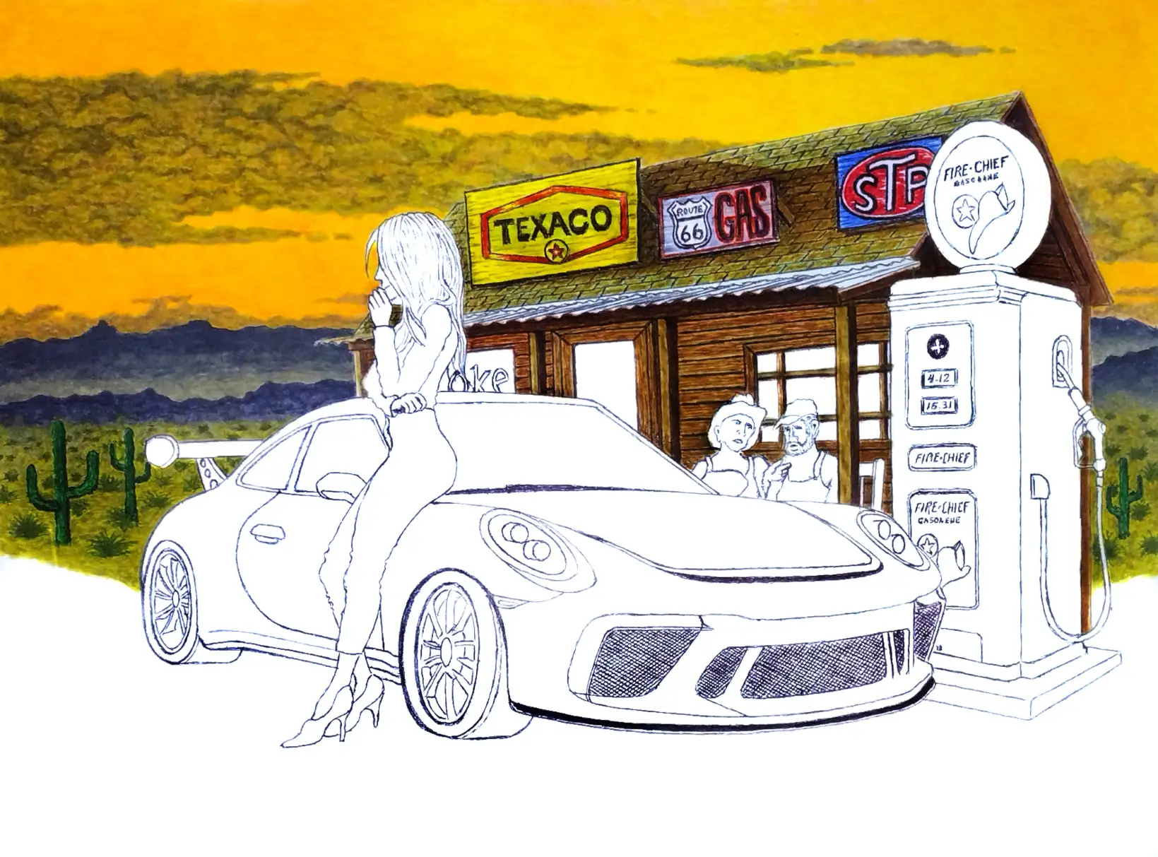 Pen and Ink rendering