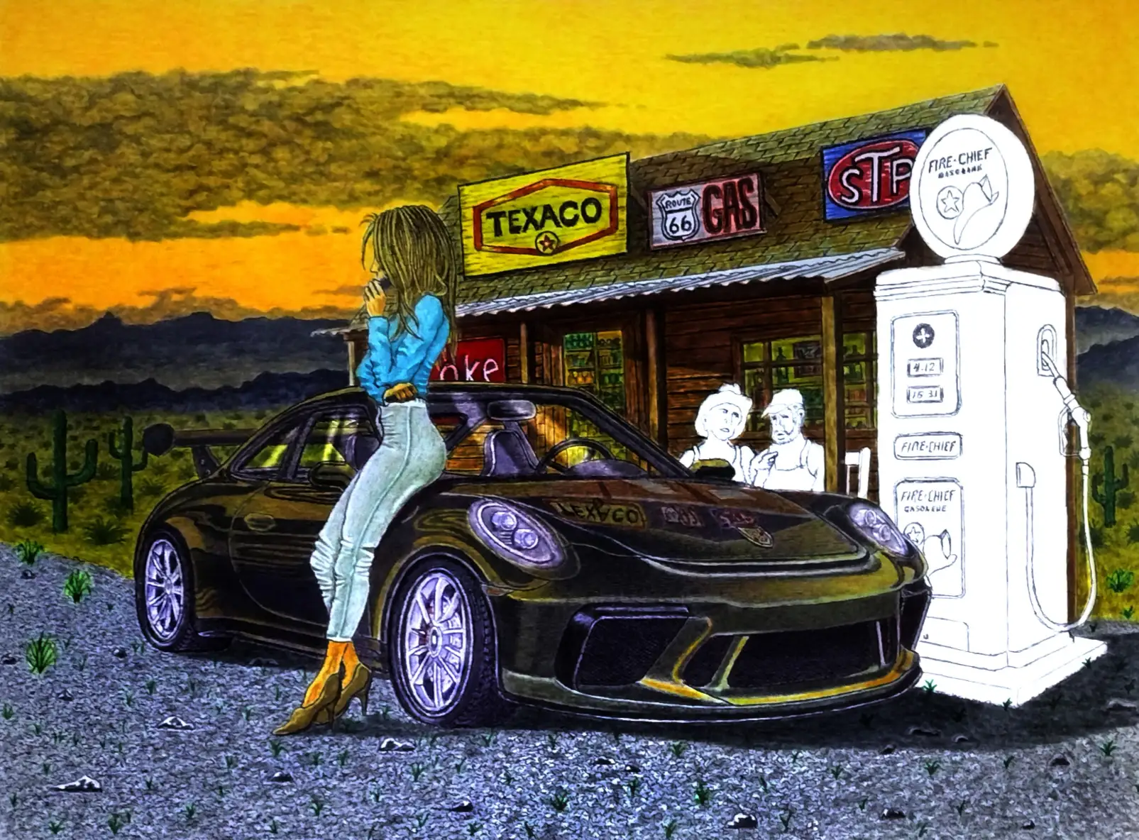 Pen and Ink rendering